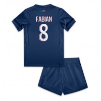 Paris Saint-Germain Fabian Ruiz #8 Domáci Detský futbalový dres 2024-25 Krátky Rukáv (+ trenírky)